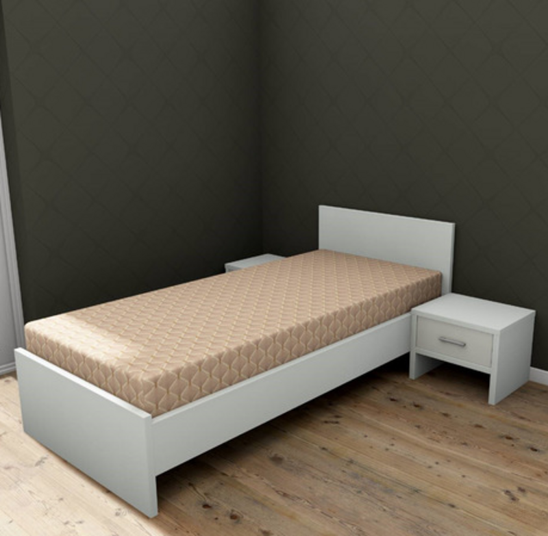 KNUT 2 200X90 bijela arktik krevet