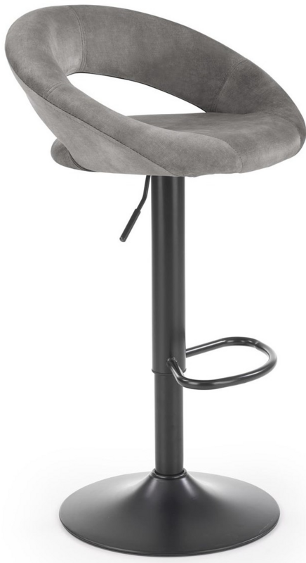H102 siva bar stolica