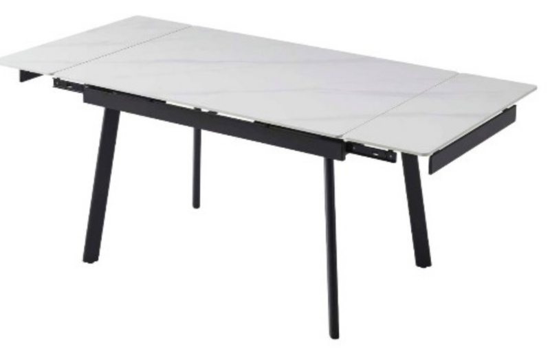 2525 bijeli 120+30+30x85x76 cm trpezarijski sto