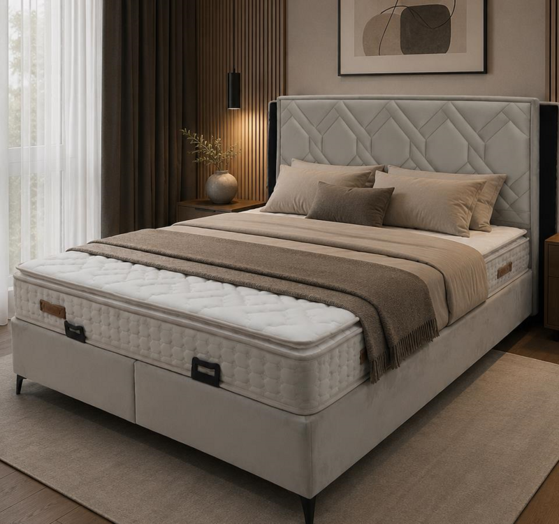 MILANO set (baza + uzglavlje) 160x200