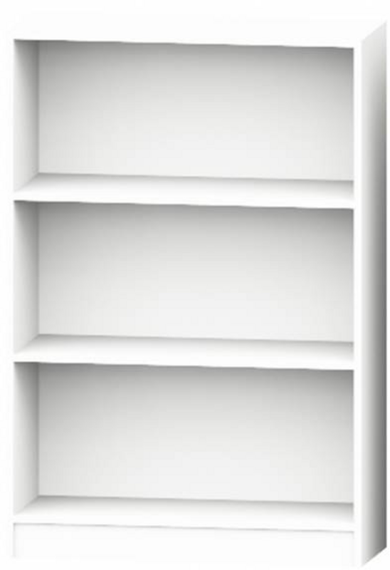 BASIC P2 polica bijela
